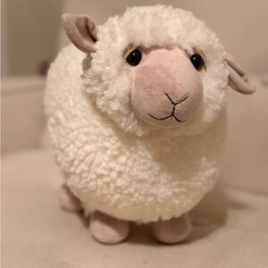 Jellycat Cream and Tan Plush Sheep